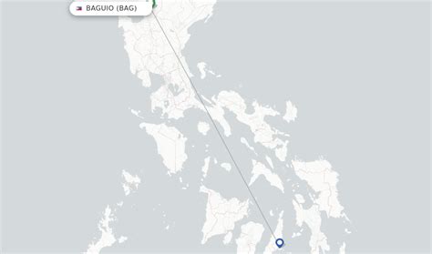 Flights from Baguio City (BAG) .